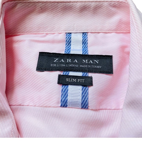 ZARA Men’s Slim Fit Dress Shirt - Picture 4 of 15